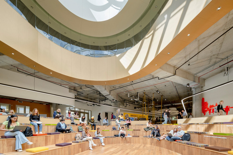 Press kit | 1456-18 - Press release | Western Michigan University Student Center - CannonDesign - Institutional Architecture - Western Michigan University Student Center - Photo credit: Laura Peters