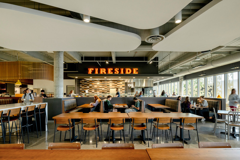 Press kit | 1456-18 - Press release | Western Michigan University Student Center - CannonDesign - Institutional Architecture - Western Michigan University Student Center - Photo credit: Laura Peters