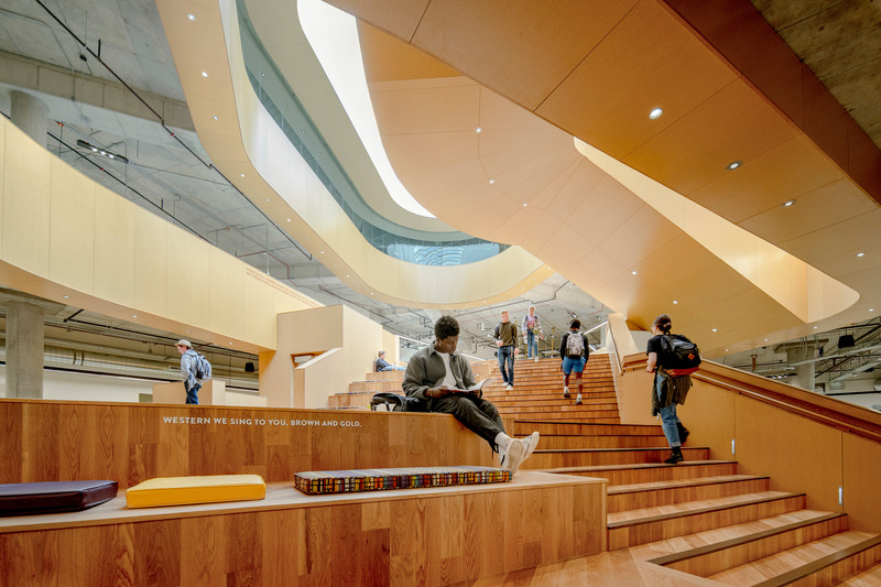 Press kit | 1456-18 - Press release | Western Michigan University Student Center - CannonDesign - Institutional Architecture - Western Michigan University Student Center - Photo credit: Laura Peters