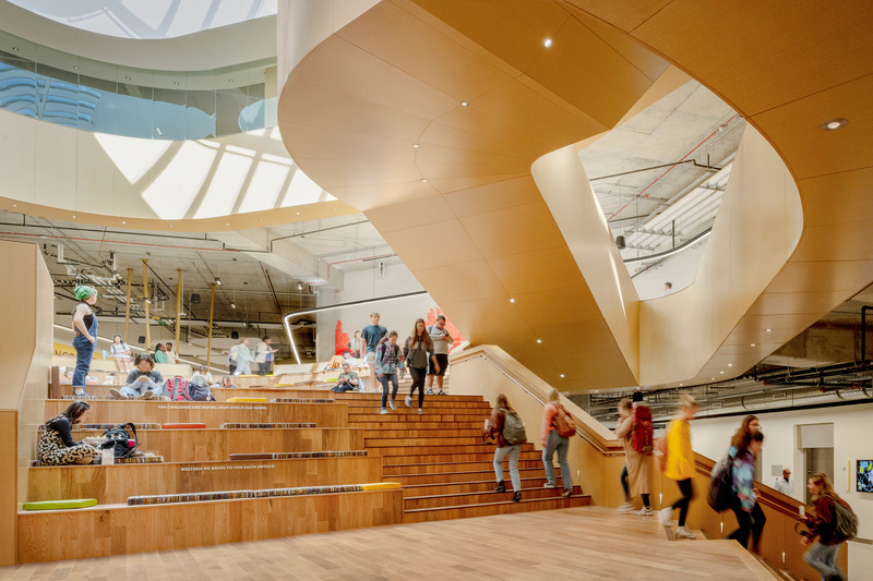Press kit | 1456-18 - Press release | Western Michigan University Student Center - CannonDesign - Institutional Architecture - Western Michigan University Student Center - Photo credit: Laura Peters