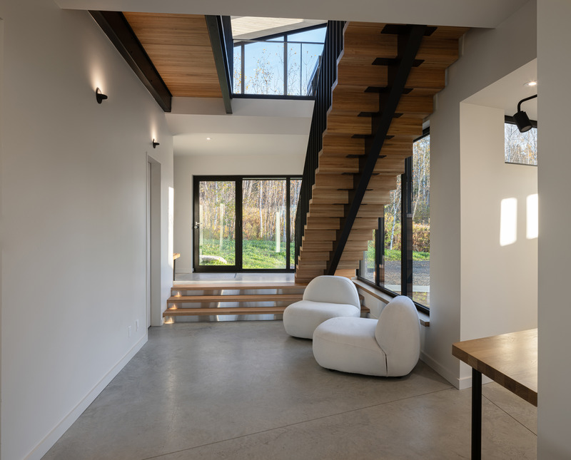 Press kit | 3253-04 - Press release | L'Embâcle: Living in the Landscape - ABCP architecture - Residential Architecture - Photo credit: Stéphane Groleau