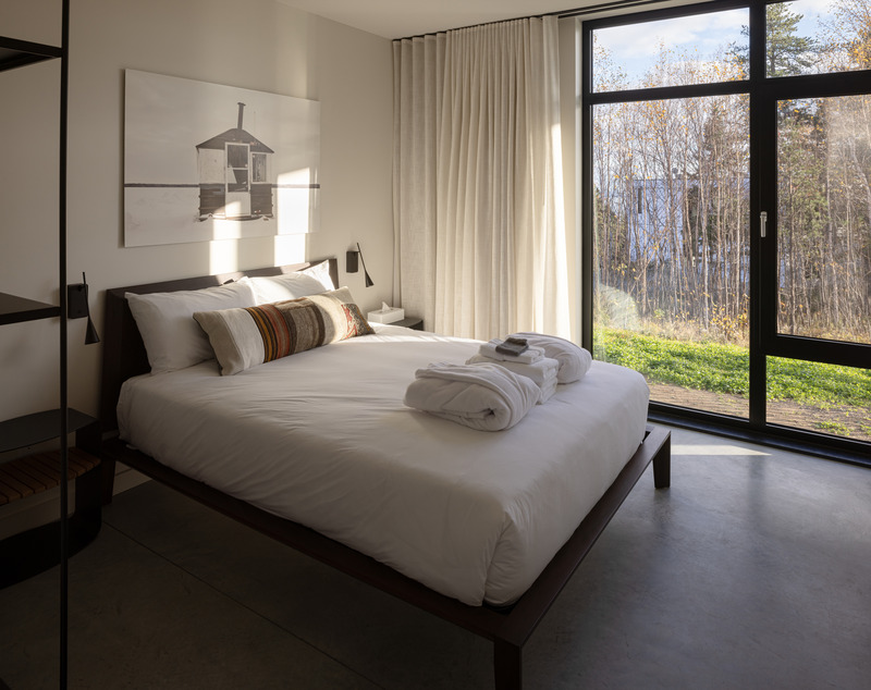 Press kit | 3253-04 - Press release | L'Embâcle: Living in the Landscape - ABCP architecture - Residential Architecture - Room 3 - Photo credit: Stéphane Groleau