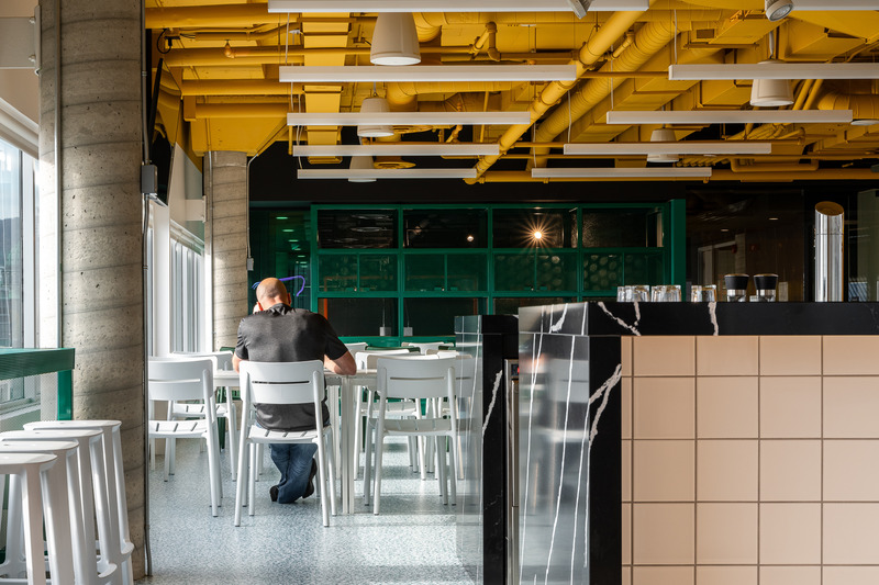 Press kit | 6813-01 - Press release | Gearbox Montreal - Patriarche - Commercial Interior Design - Photo credit: Mano Photographe