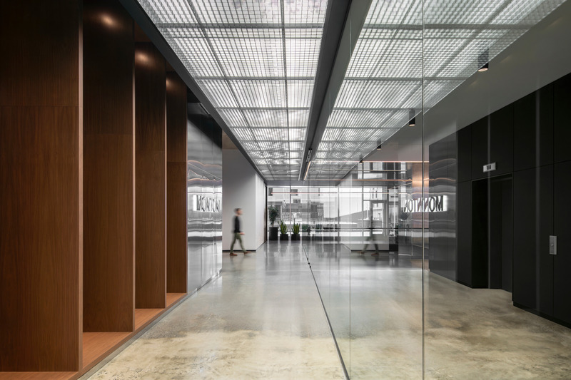 Press kit | 1303-21 - Press release | Maison MONTONI: Exemplifying the Office of Tomorrow at Espace Montmorency - Sid Lee Architecture & MONTONI - Commercial Architecture - Photo credit: David Boyer