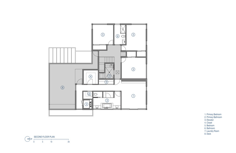 Dossier de presse | 5795-08 - Communiqué de presse | ANX Redefines Elevated Living at R+R House - ANX / Aaron Neubert Architects - Architecture résidentielle - Crédit photo : ANX