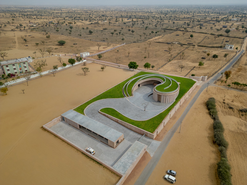 Dossier de presse | 1432-19 - Communiqué de presse | Centre communautaire du village de Nokha - SANJAY PURI ARCHITECTS - Architecture institutionnelle - Crédit photo : MR.VINAY PUNJWANI