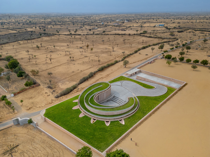 Dossier de presse | 1432-19 - Communiqué de presse | Centre communautaire du village de Nokha - SANJAY PURI ARCHITECTS - Architecture institutionnelle - Crédit photo : MR.VINAY PUNJWANI