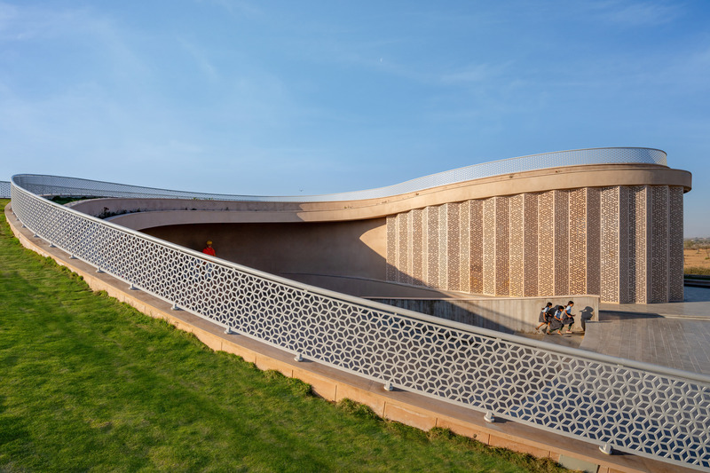 Dossier de presse | 1432-19 - Communiqué de presse | Centre communautaire du village de Nokha - SANJAY PURI ARCHITECTS - Architecture institutionnelle - Crédit photo : MR.VINAY PUNJWANI
