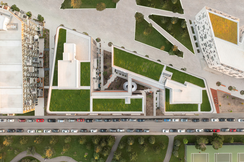 Dossier de presse | 675-11 - Communiqué de presse | Cité Angus II - Ædifica - Architecture résidentielle - Crédit photo : David Boyer