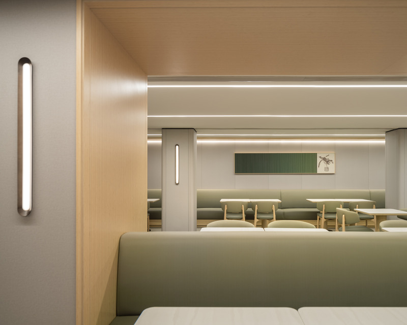 Press kit | 3531-12 - Press release | JI Hotel 5.0 version - Vermilion Zhou Design Group - Commercial Interior Design - The intelligent dimming system modulates lighting scenes, saving energy and reducing carbon. - Photo credit: Jian Quan Wu