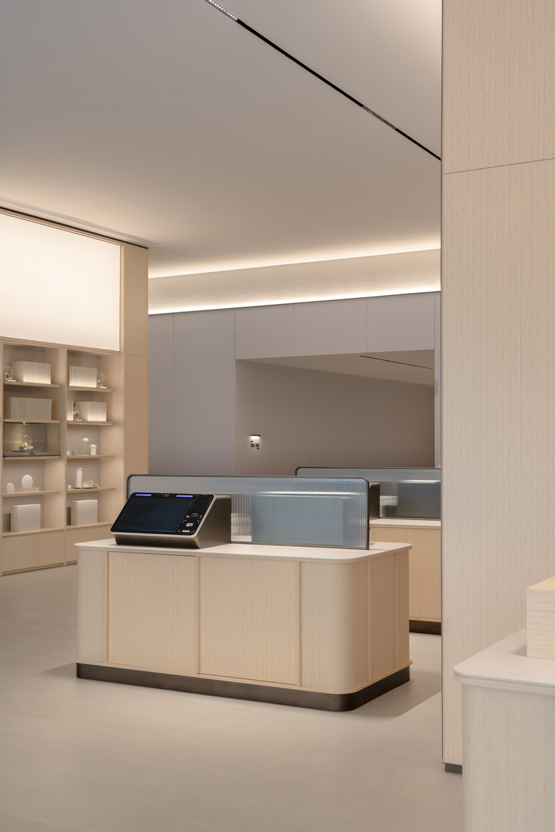 Press kit | 3531-12 - Press release | JI Hotel 5.0 version - Vermilion Zhou Design Group - Commercial Interior Design - Self-service check-in machine - Photo credit: Jian Quan Wu