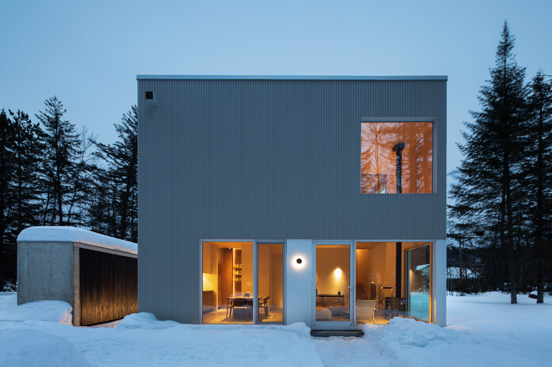 Press kit | 3010-05 - Press release | Rustic Grade - Maurice Martel architecte - Residential Architecture - Photo credit: Adrien Williams