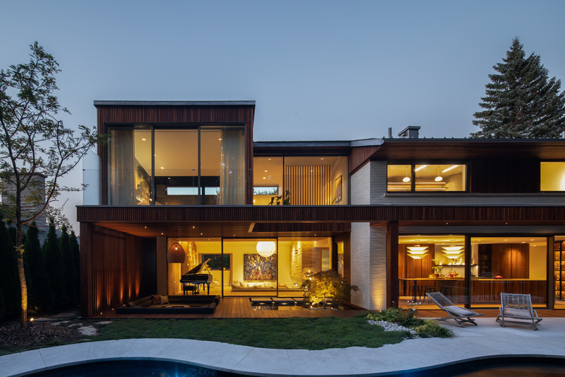 Press kit | 3213-04 - Press release | Mid-Century Residence Ave Duchastel - Atelier Chardonnat + Salem Architecture - Residential Architecture - Photo credit: Adrien Williams