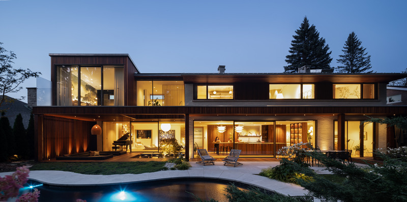 Press kit | 3213-04 - Press release | Mid-Century Residence Ave Duchastel - Atelier Chardonnat + Salem Architecture - Residential Architecture - Photo credit: Adrien Williams