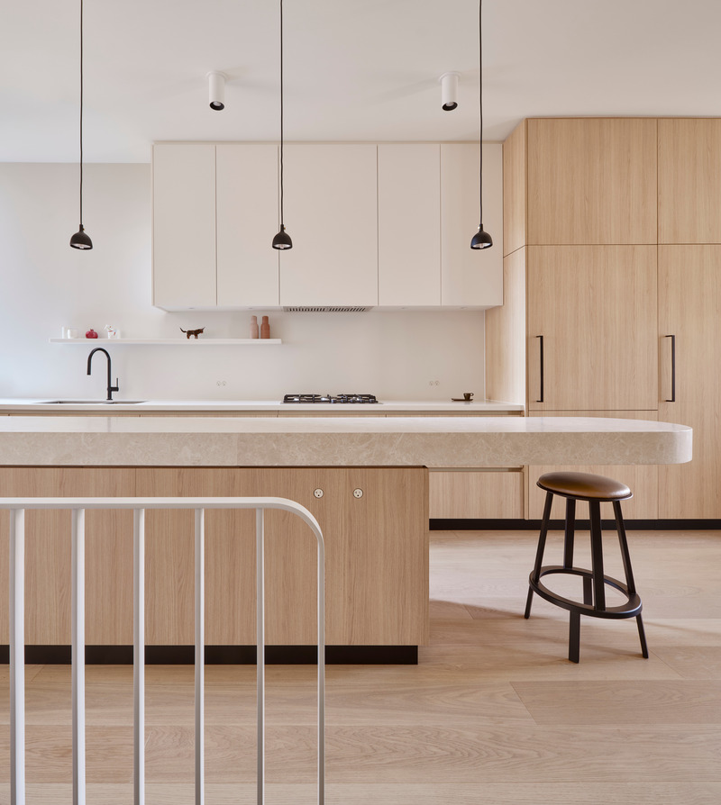 Dossier de presse | 7516-01 - Communiqué de presse | House Caroline - Reign Architects - Architecture résidentielle - Kitchen - Crédit photo : Riley Snelling