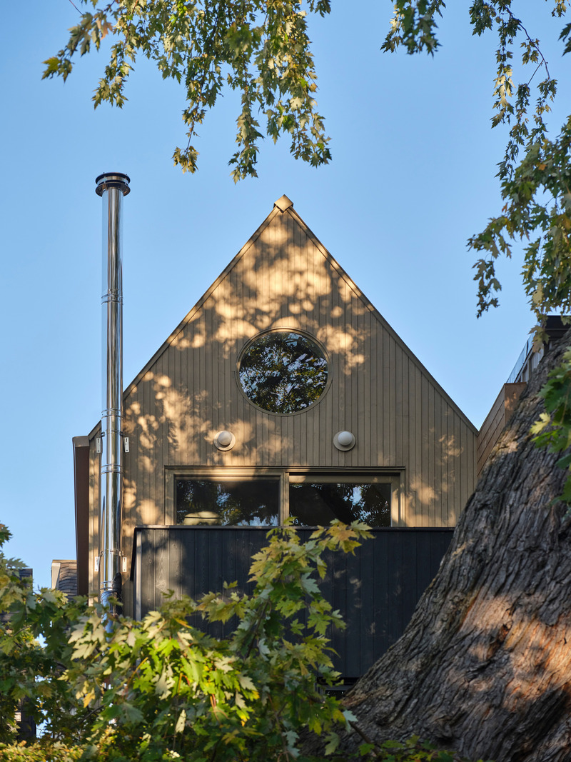 Dossier de presse | 7516-01 - Communiqué de presse | House Caroline - Reign Architects - Architecture résidentielle - Third Floor Addition A-Frame - Crédit photo : Riley Snelling