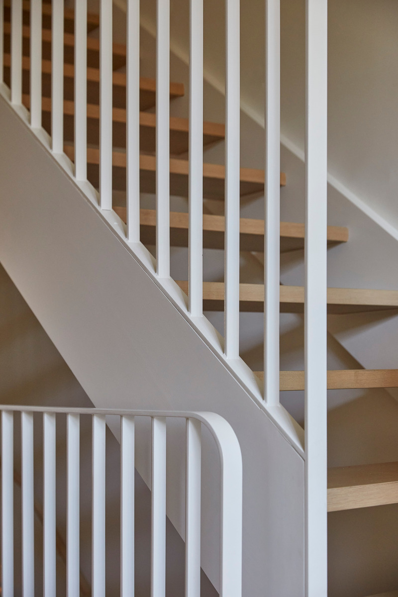 Dossier de presse | 7516-01 - Communiqué de presse | House Caroline - Reign Architects - Architecture résidentielle - Stair Detail - Crédit photo : Riley Snelling