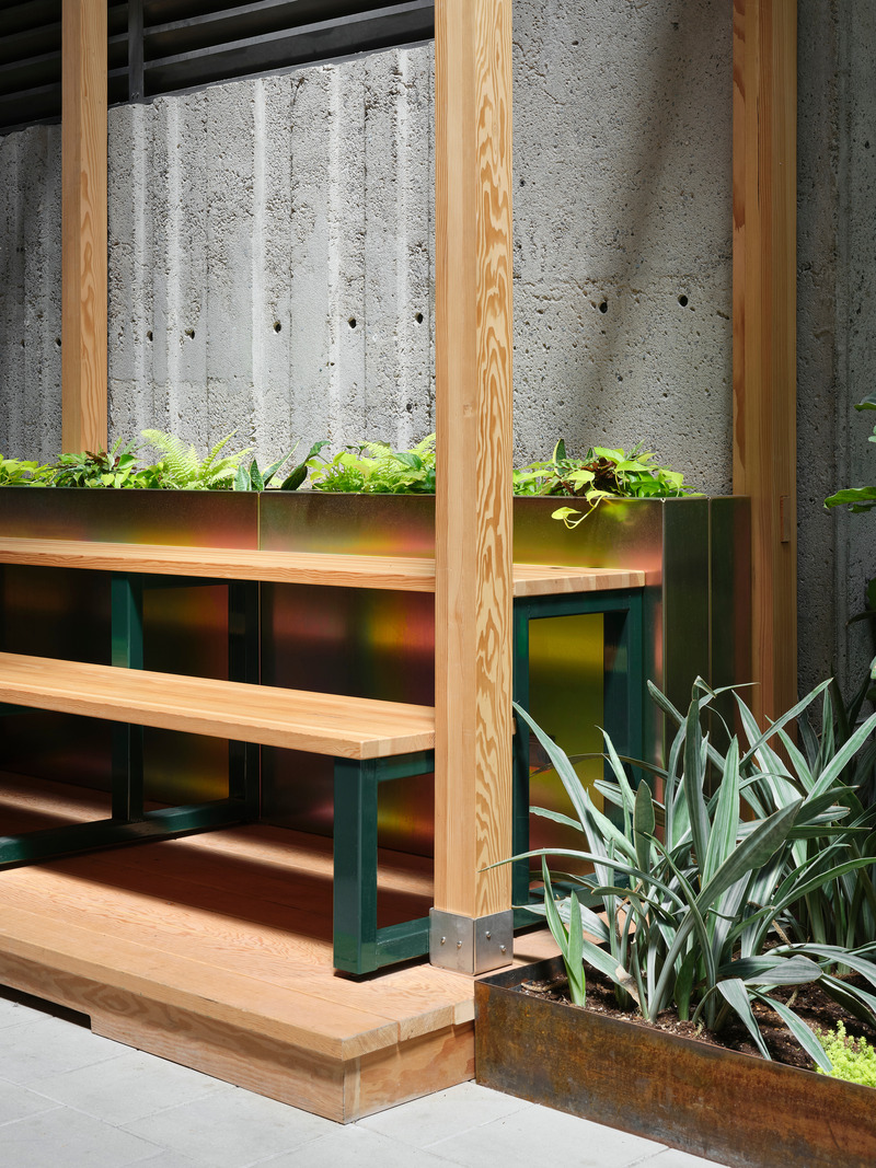 Press kit | 1299-13 - Press release | Collège de Maisonneuve - Interior Garden - Taktik Design - Landscape Architecture - Photo credit: Maxime Brouillet