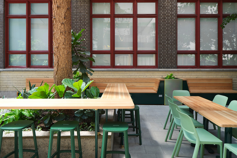 Press kit | 1299-13 - Press release | Collège de Maisonneuve - Interior Garden - Taktik Design - Landscape Architecture - Photo credit: Maxime Brouillet
