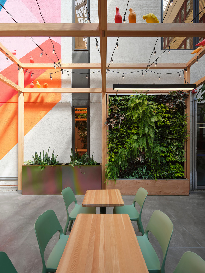 Press kit | 1299-13 - Press release | Collège de Maisonneuve - Interior Garden - Taktik Design - Landscape Architecture - Photo credit: Maxime Brouillet