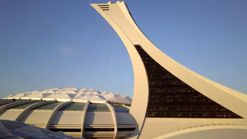 Dossier de presse | 7513-01 - Communiqué de presse | Le Parc olympique lance un concours pour donner une nouvelle vie aux matériaux de la toiture du Stade olympique - Parc olympique - Concours - Crédit photo :  Parc olympique 