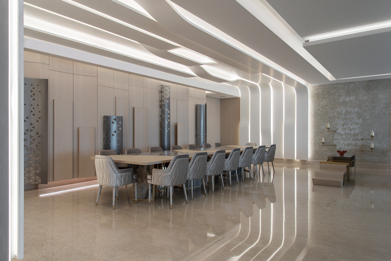 Dossier de presse | 3917-04 - Communiqué de presse | Casa K Residential Project - Wael Farran studio - Design d’intérieur résidentiel -  Dining  - Crédit photo : Wael Khoury Photography