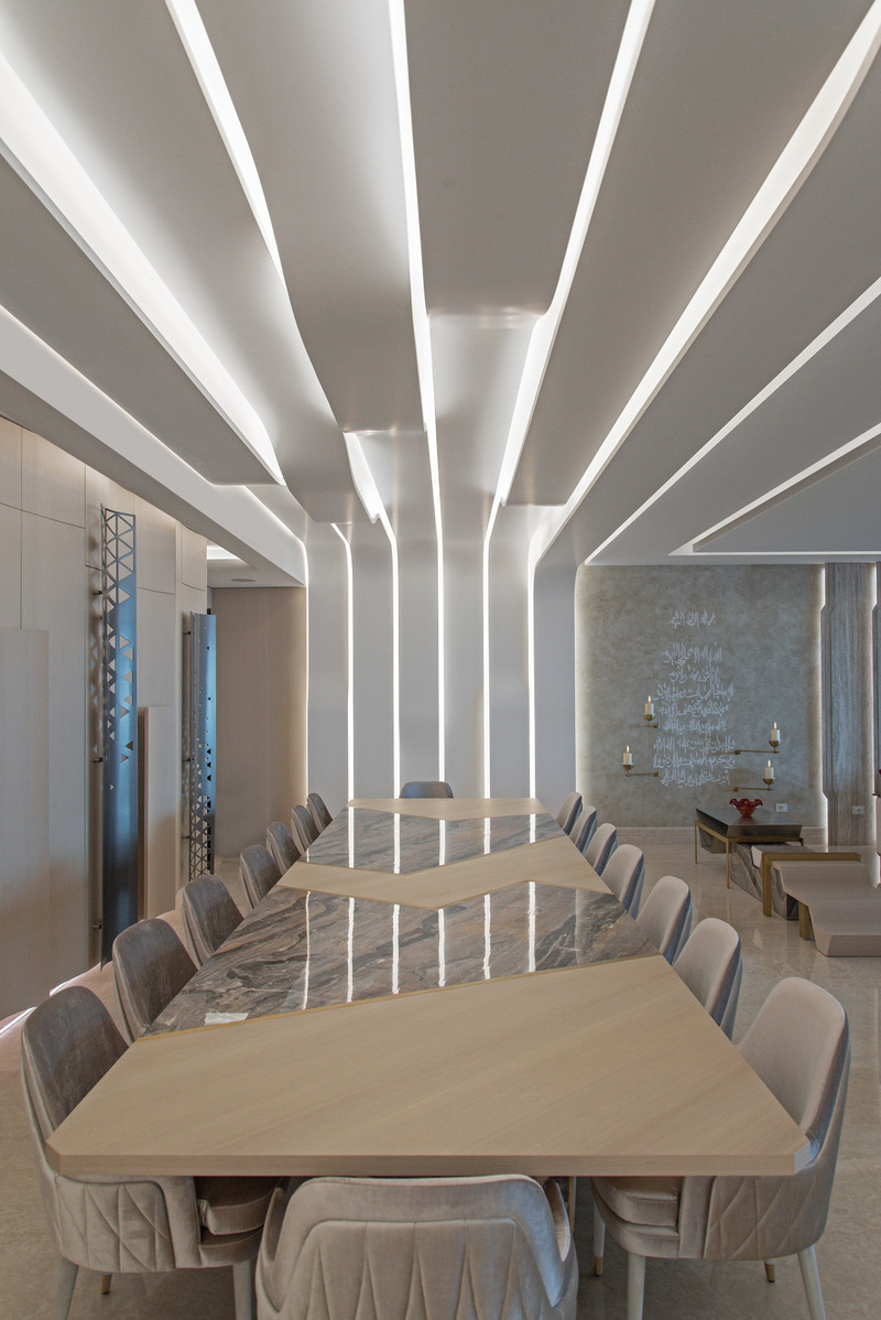 Dossier de presse | 3917-04 - Communiqué de presse | Casa K Residential Project - Wael Farran studio - Design d’intérieur résidentiel - Dining - Crédit photo : Wael Khoury Photography