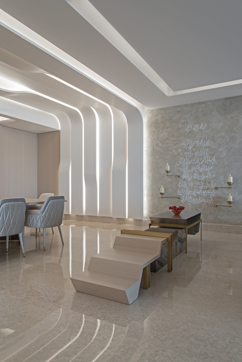 Dossier de presse | 3917-04 - Communiqué de presse | Casa K Residential Project - Wael Farran studio - Design d’intérieur résidentiel - Salon - Crédit photo : Wael Khoury Photography