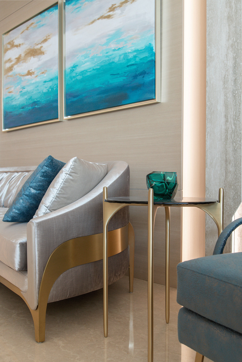 Dossier de presse | 3917-04 - Communiqué de presse | Casa K Residential Project - Wael Farran studio - Design d’intérieur résidentiel - Salon - Crédit photo : Wael Khoury Photography