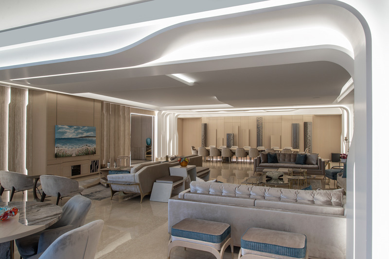Dossier de presse | 3917-04 - Communiqué de presse | Casa K Residential Project - Wael Farran studio - Design d’intérieur résidentiel - Salon - Crédit photo : Wael Khoury Photography