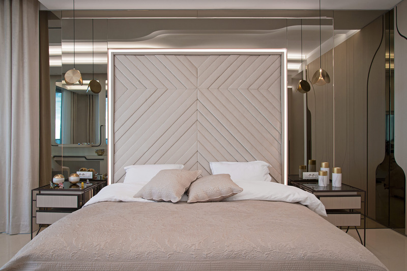 Dossier de presse | 3917-04 - Communiqué de presse | Casa K Residential Project - Wael Farran studio - Design d’intérieur résidentiel - Master Bedroom - Crédit photo : Wael Khoury Photography