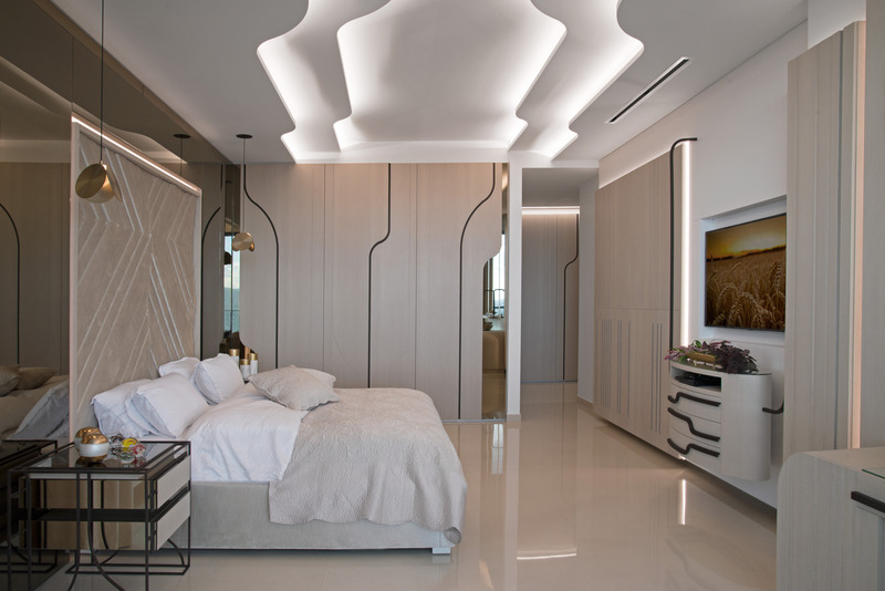 Dossier de presse | 3917-04 - Communiqué de presse | Casa K Residential Project - Wael Farran studio - Design d’intérieur résidentiel - Master Bedroom - Crédit photo : Wael Khoury Photography