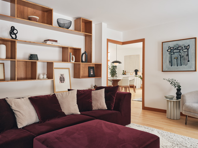 Dossier de presse | 7341-01 - Communiqué de presse | Résidence McPherson - La Nony FAMILI - Design d’intérieur résidentiel - Crédit photo : Ulysse Lemerise Bouchard