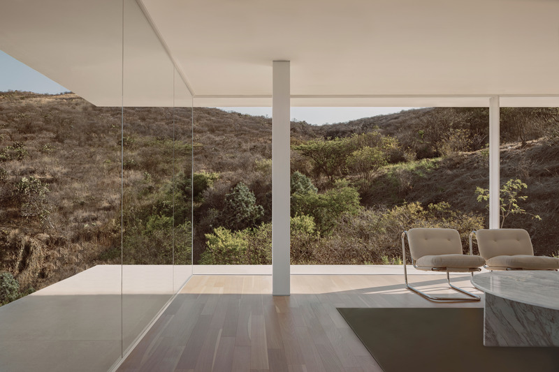 Dossier de presse | 5118-04 - Communiqué de presse | Shi house - HW Studio - Architecture résidentielle - Livingroom - Crédit photo : Cesar Bejar
