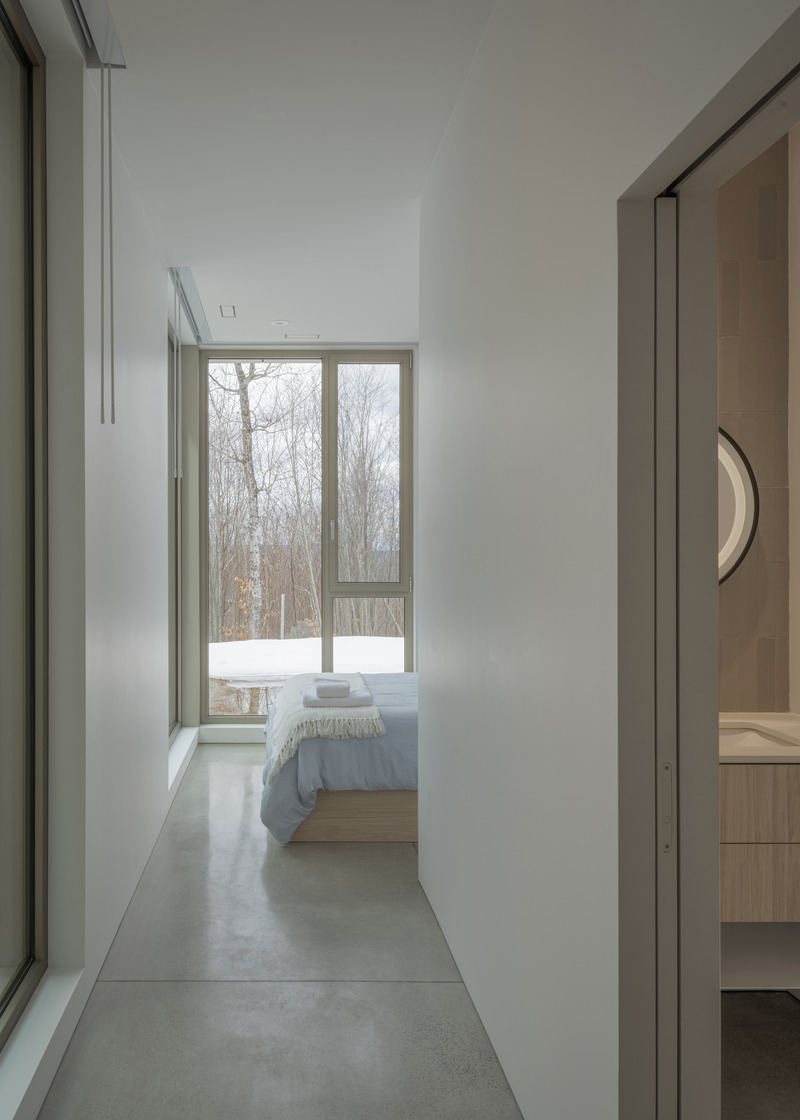 Press kit | 5174-05 - Press release | Harmonious Fusion with Nature: 46N74O Alt. 280, the Latest Residential Project From blanchette archi.design - blanchette archi.design - Residential Architecture - Photo credit: Welldone.archi