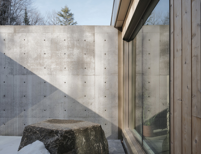 Press kit | 5174-05 - Press release | Harmonious Fusion with Nature: 46N74O Alt. 280, the Latest Residential Project From blanchette archi.design - blanchette archi.design - Residential Architecture - Photo credit: Welldone.archi