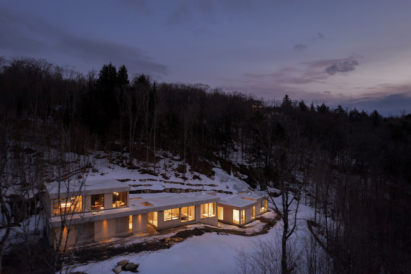 Press kit | 5174-05 - Press release | Harmonious Fusion with Nature: 46N74O Alt. 280, the Latest Residential Project From blanchette archi.design - blanchette archi.design - Residential Architecture - Photo credit: Welldone.archi