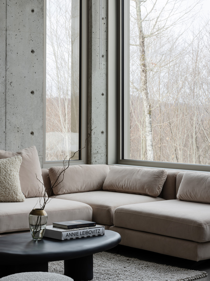 Press kit | 5174-05 - Press release | Harmonious Fusion with Nature: 46N74O Alt. 280, the Latest Residential Project From blanchette archi.design - blanchette archi.design - Residential Architecture - Photo credit: Welldone.archi