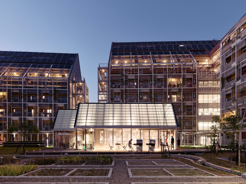 Dossier de presse | 1071-23 - Communiqué de presse | Finalists Announced for 12th Annual A+Awards in Architecture - Architizer - Architecture résidentielle - Taisugar Circular Village by Bio-architecture Formosana (Finalist, Sustainable Multi-Unit Housing) - Crédit photo : Studio Millspace