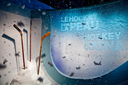 Press kit | 831-02 - Press release | XYZ Cultural Technology has produced the exhibition: Hockey-it's in our DNA - XYZ Technologie culturelle - Event + Exhibition - Photo credit: Renaud Philippe