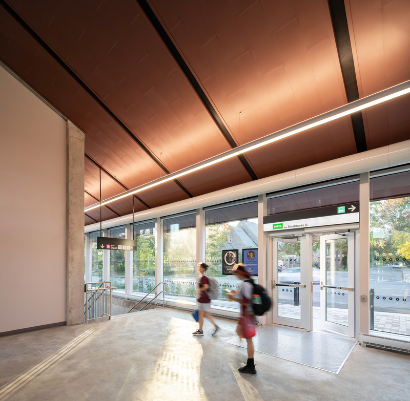 Press kit | 1303-23 - Press release | The New Montreal West Station’s Pavilion by Sid Lee Architecture Elevates the Public Transport Experience - Sid Lee Architecture - Institutional Architecture - Photo credit: David Boyer