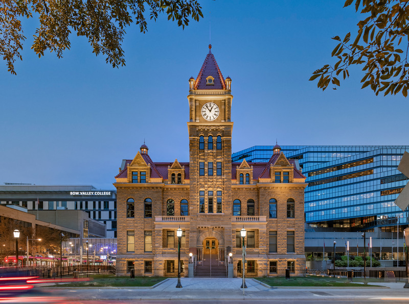 Press kit | 612-26 - Press release | Georges Drolet Appointed Managing Principal of EVOQ Architecture - EVOQ - Institutional Architecture - Calgary Old City Hall - Photo credit: Vivid Ribbon
