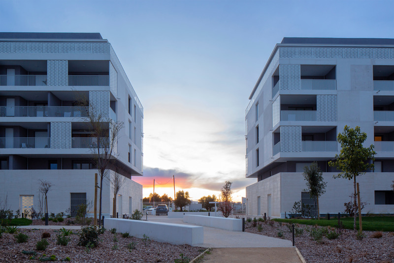 Dossier de presse | 921-15 - Communiqué de presse | Les Jardins de Verchant : programme de logements à Montpellier - NBJ Architectes - Architecture résidentielle - Crédit photo :  Paul Kozlowski 