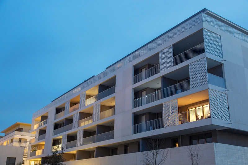 Dossier de presse | 921-15 - Communiqué de presse | Les Jardins de Verchant : programme de logements à Montpellier - NBJ Architectes - Architecture résidentielle - Crédit photo :  Paul Kozlowski 
