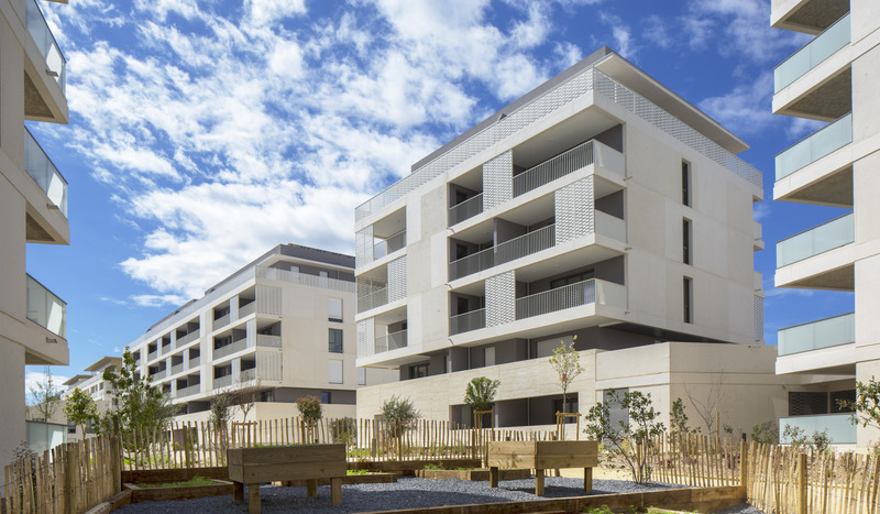 Dossier de presse | 921-15 - Communiqué de presse | Les Jardins de Verchant : programme de logements à Montpellier - NBJ Architectes - Architecture résidentielle - Crédit photo :  Paul Kozlowski 