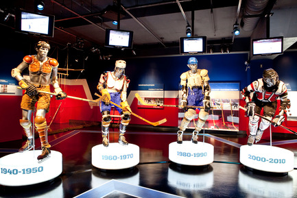 Press kit | 831-02 - Press release | XYZ Cultural Technology has produced the exhibition: Hockey-it's in our DNA - XYZ Technologie culturelle - Event + Exhibition - Photo credit: Renaud Philippe