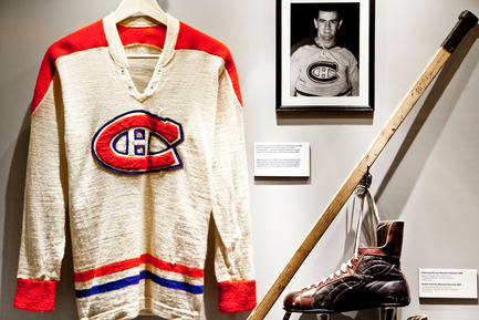 Press kit | 831-02 - Press release | XYZ Cultural Technology has produced the exhibition: Hockey-it's in our DNA - XYZ Technologie culturelle - Event + Exhibition - Photo credit: Renaud Philippe