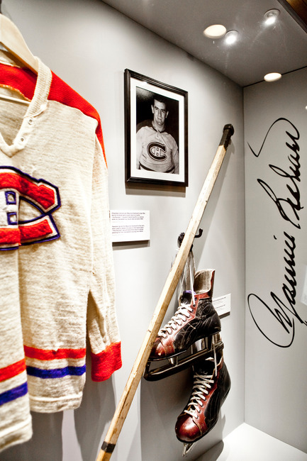 Press kit | 831-02 - Press release | XYZ Cultural Technology has produced the exhibition: Hockey-it's in our DNA - XYZ Technologie culturelle - Event + Exhibition - Photo credit: Renaud Philippe