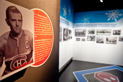 Press kit | 831-02 - Press release | XYZ Cultural Technology has produced the exhibition: Hockey-it's in our DNA - XYZ Technologie culturelle - Event + Exhibition - Photo credit: Renaud Philippe