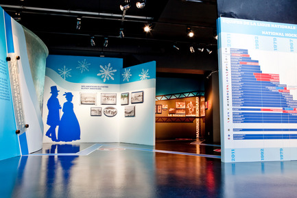 Press kit | 831-02 - Press release | XYZ Cultural Technology has produced the exhibition: Hockey-it's in our DNA - XYZ Technologie culturelle - Event + Exhibition - Photo credit: Renaud Philippe